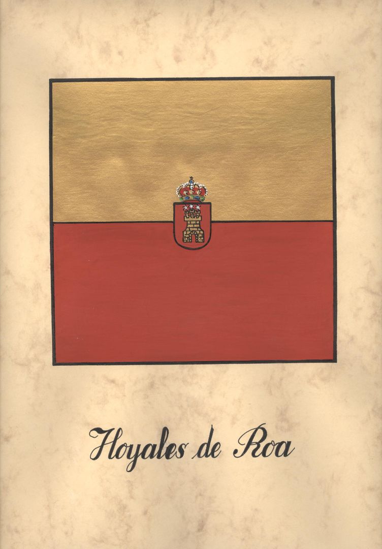 Bandera de Hoyales de Roa